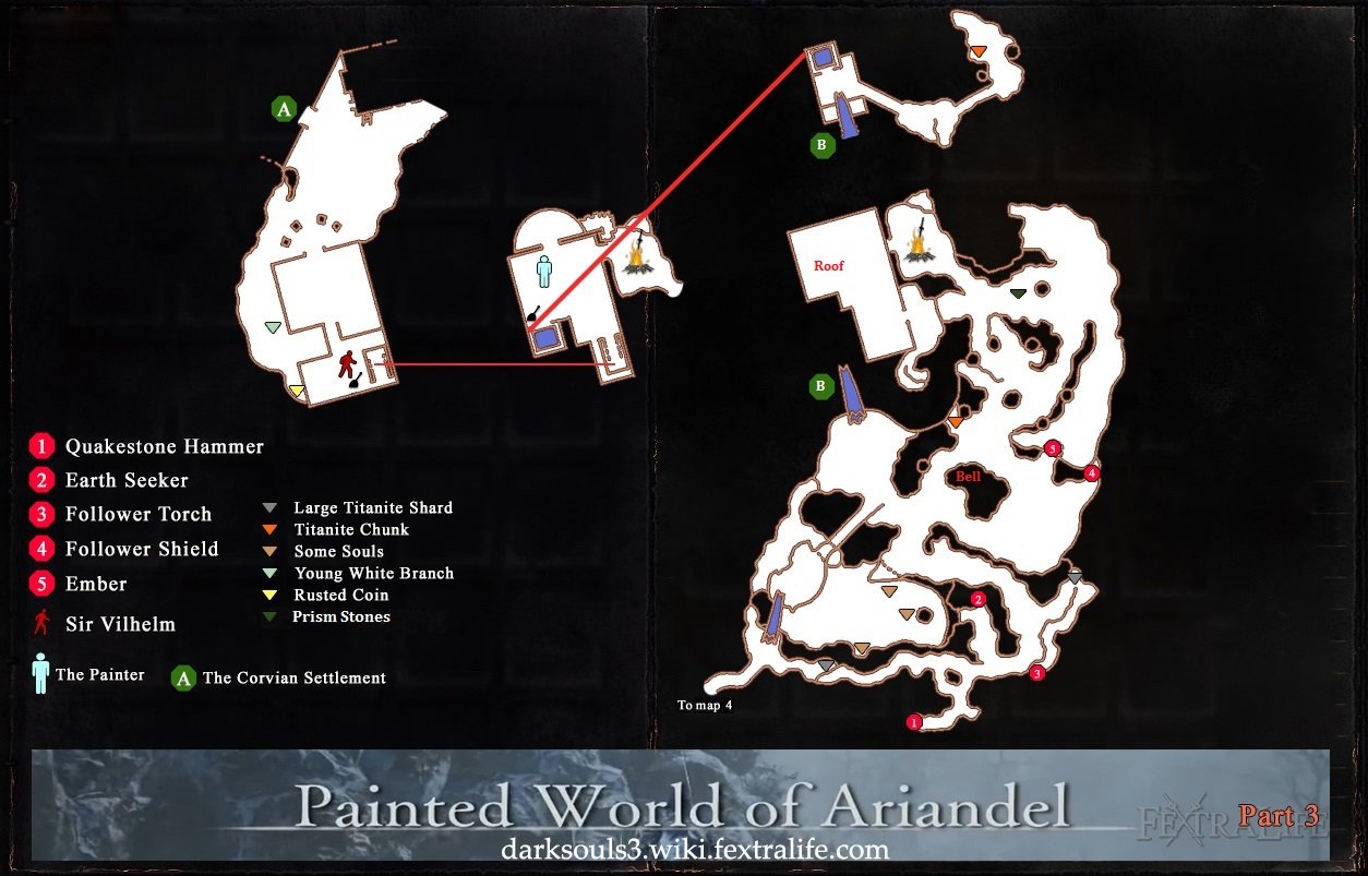 21. Painted World of Ariandel map3 edit